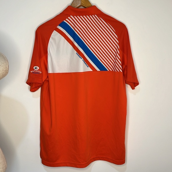 Under Armor Heat Gear Loose men’s large polo golf shirt Brandon Dunes logo - Picture 5 of 11